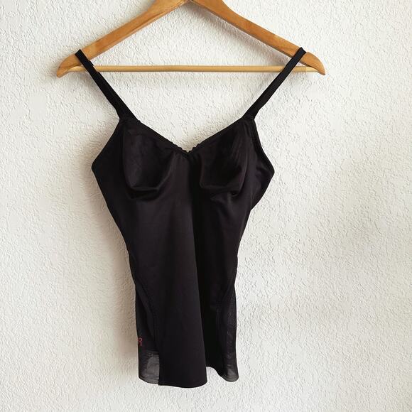 Ruby Ribbon Shapwear Classic Cami Tank Top 38/M Slimming Unpadded Adjustable - Picture 1 of 8